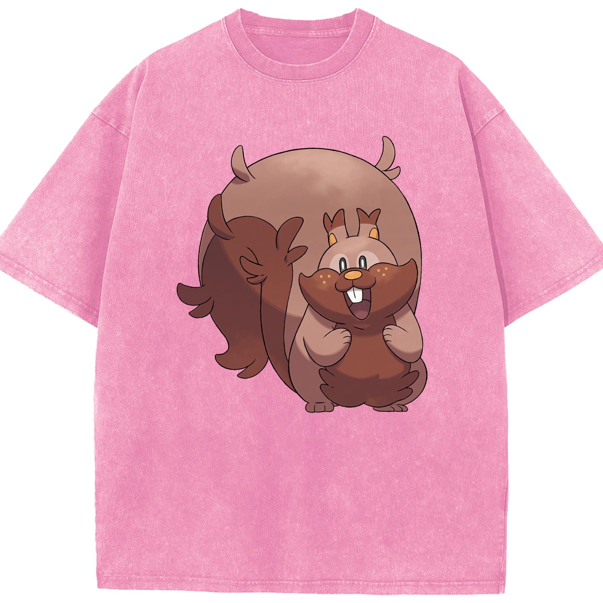 （画像用） ポケットモンスター Pokémon 綿100% ヴィンテージ風 半袖Tシャツ（フロントプリント）